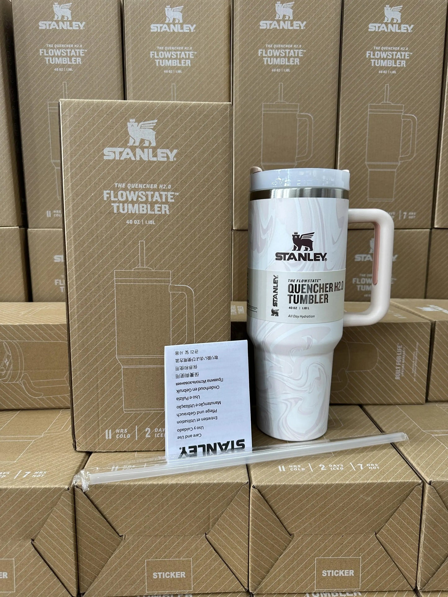 Stanley Adventure Quencher H2.0 Tumbler Black Glow
