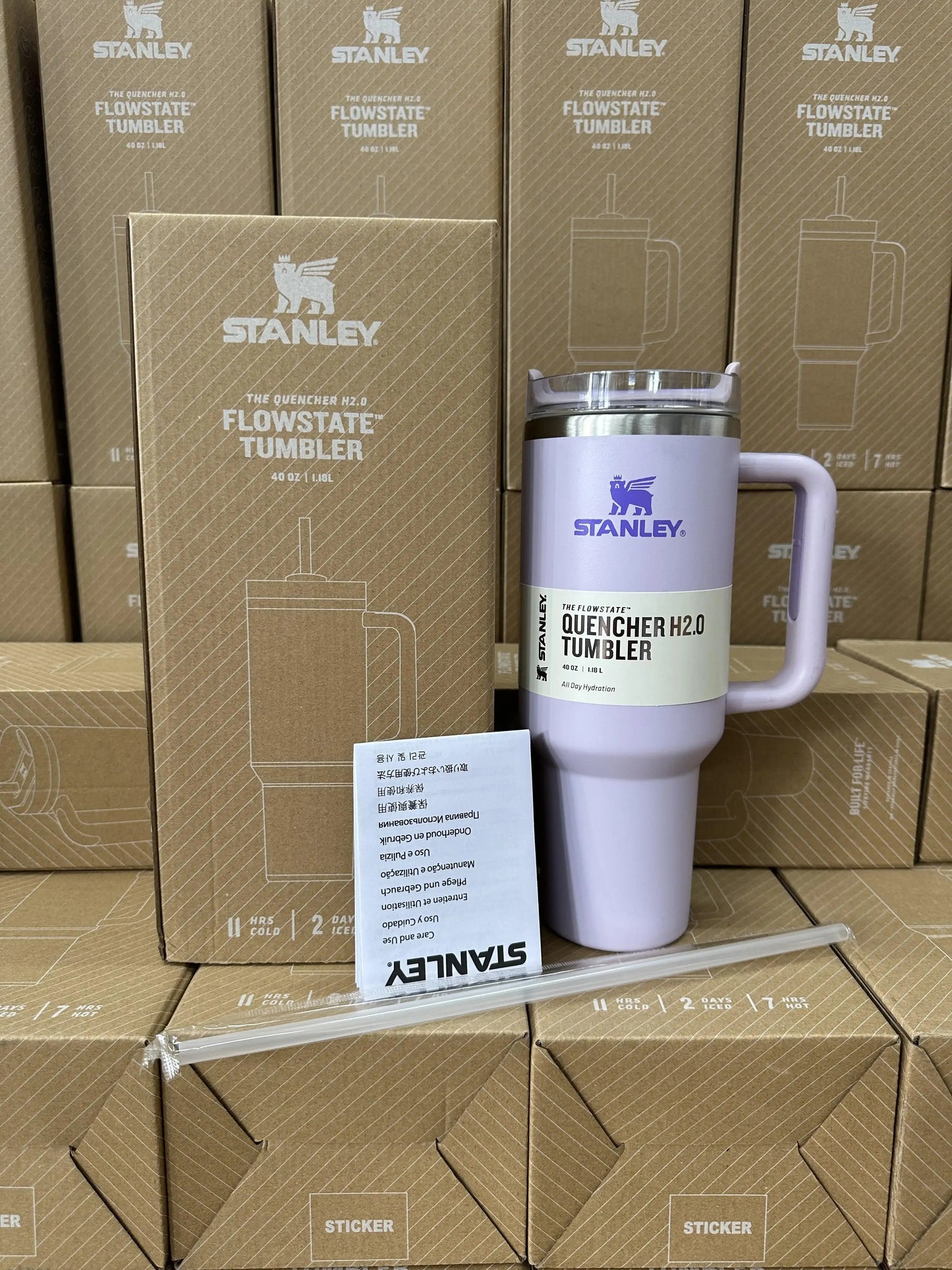Stanley Flower quencher 40 OZ Cup Tumbler