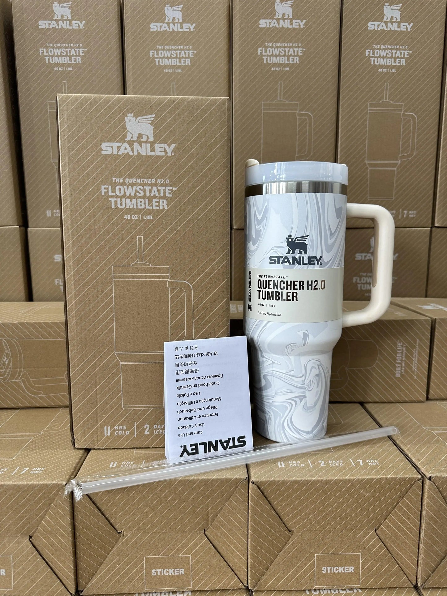 Stanley Adventure Quencher H2.0 Tumbler Black Glow