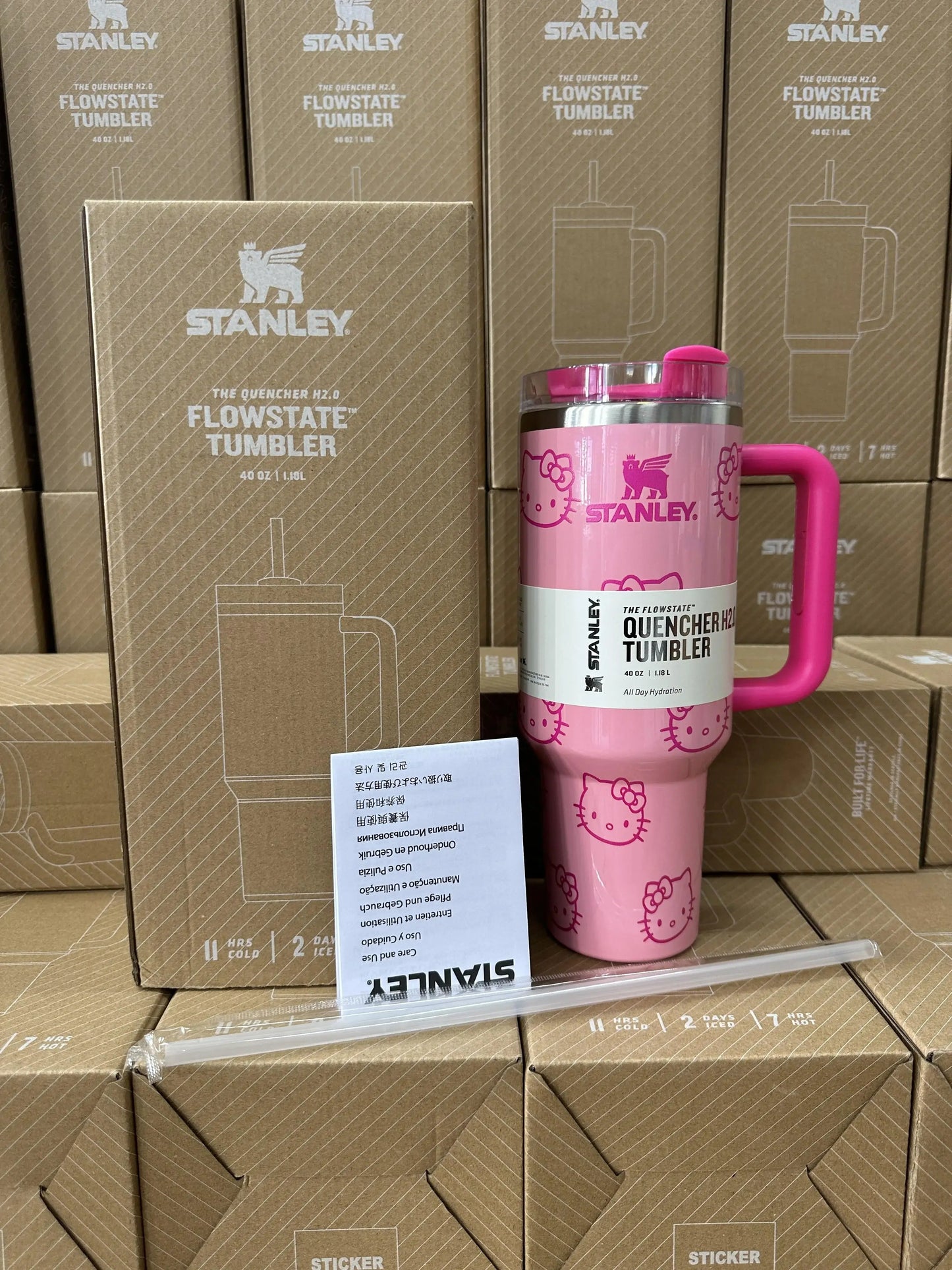 Stanley Flower quencher 40 OZ Cup Tumbler