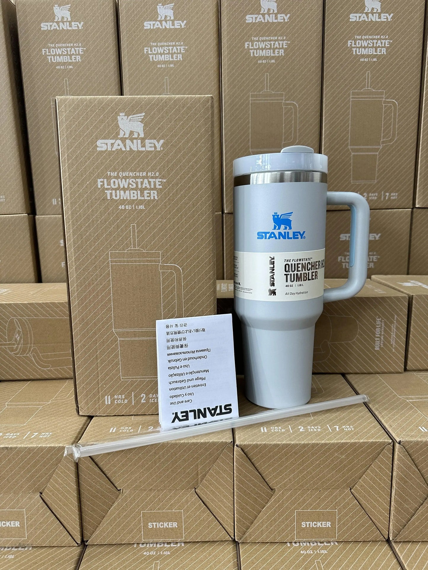 Stanley Adventure Quencher H2.0 Tumbler Black Glow