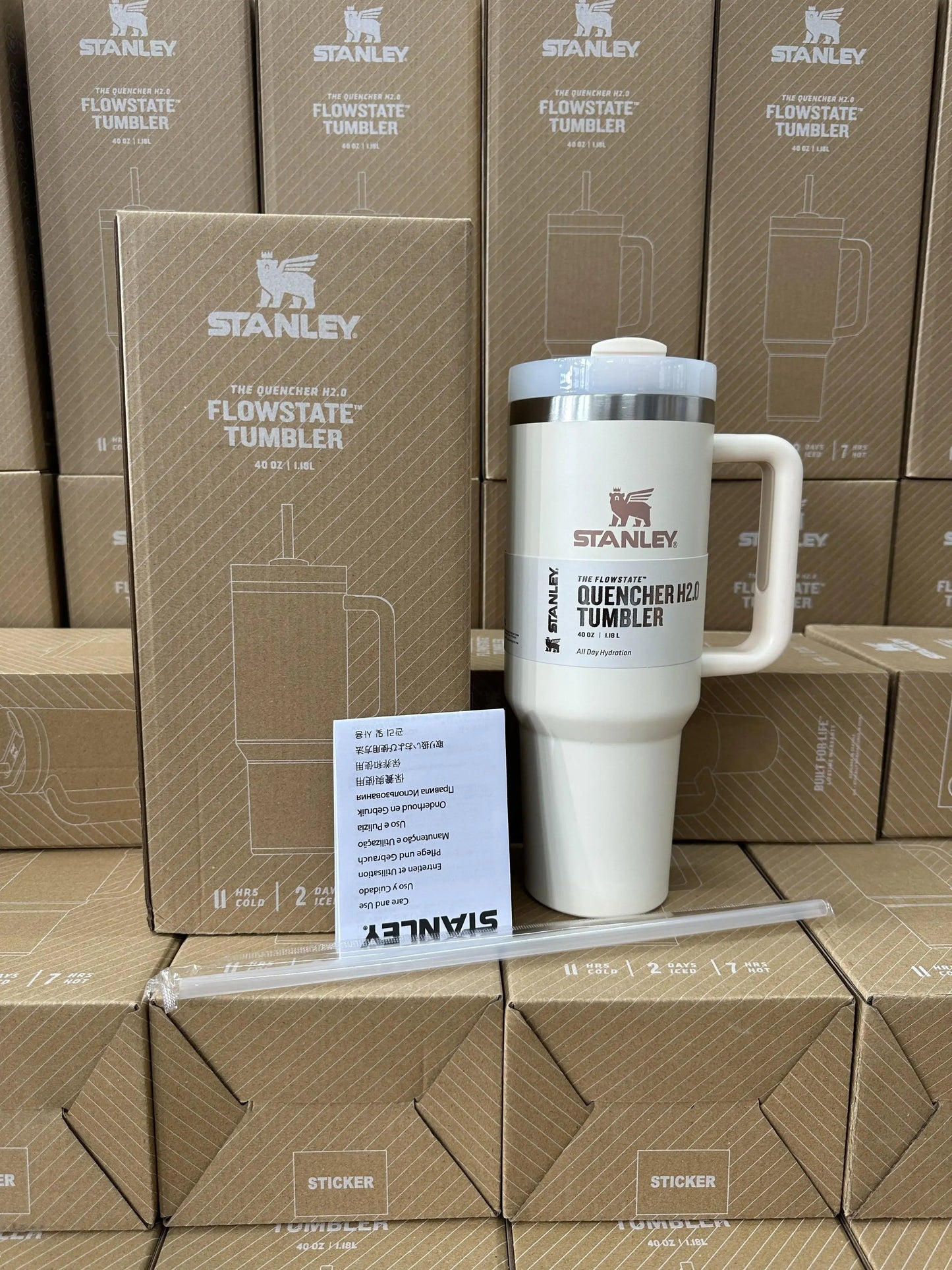 Stanley H2.0 Flower quencher 40 OZ Tumbler
