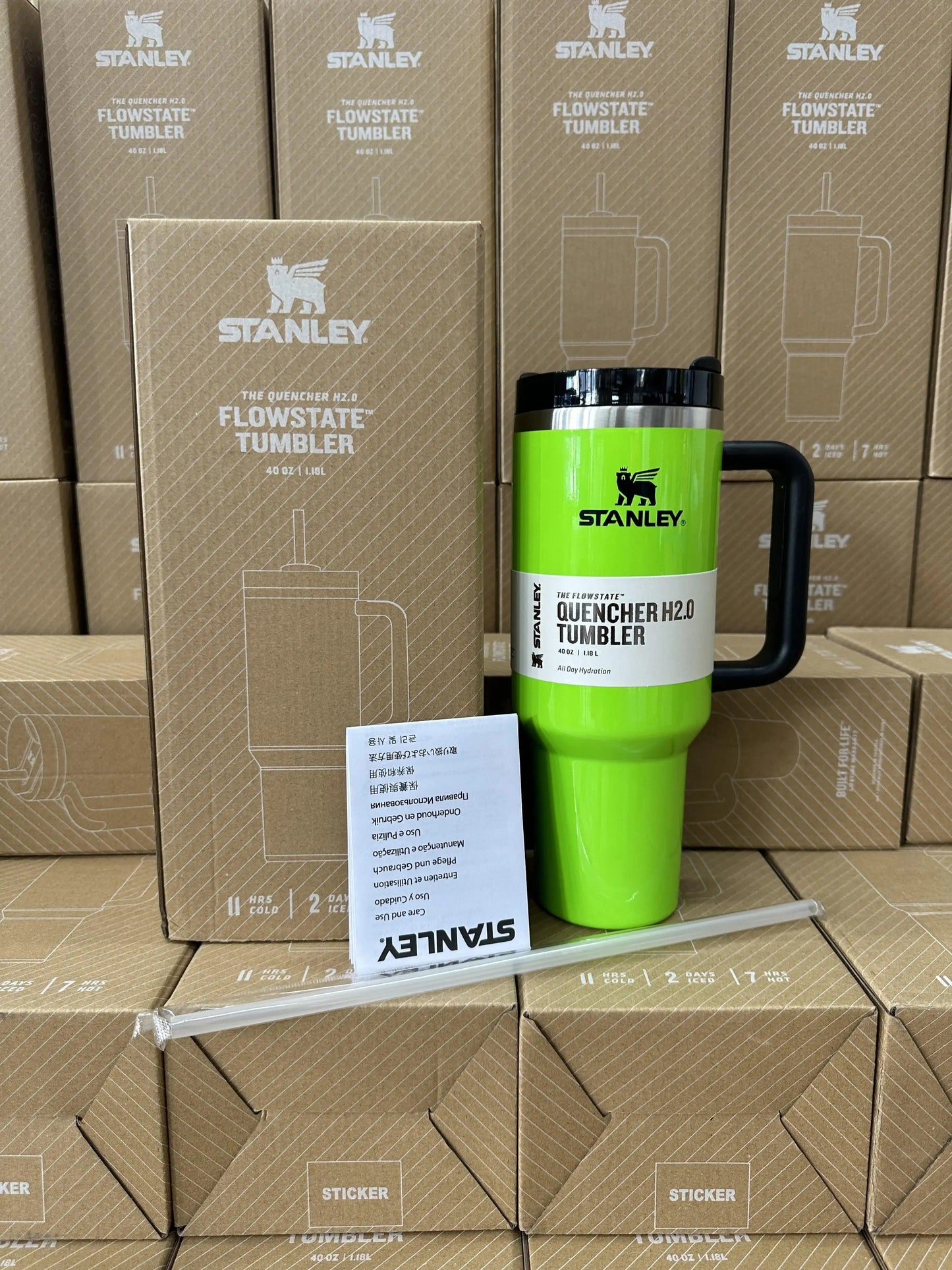 Stanley Adventure Quencher H2.0 Tumbler Black Glow