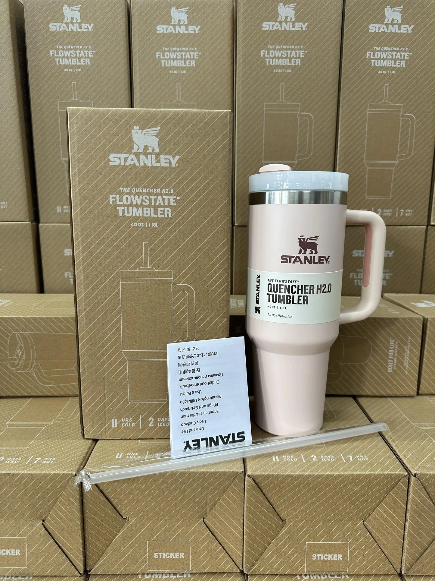 Stanley H2.0 Flower quencher 40 OZ Tumbler