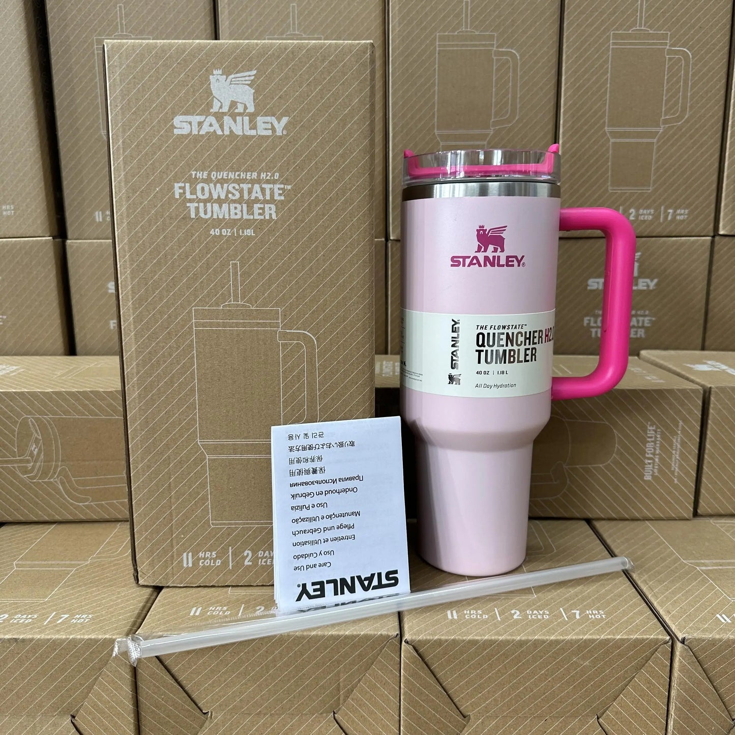 Stanley Flower quencher 40 OZ Cup Tumbler