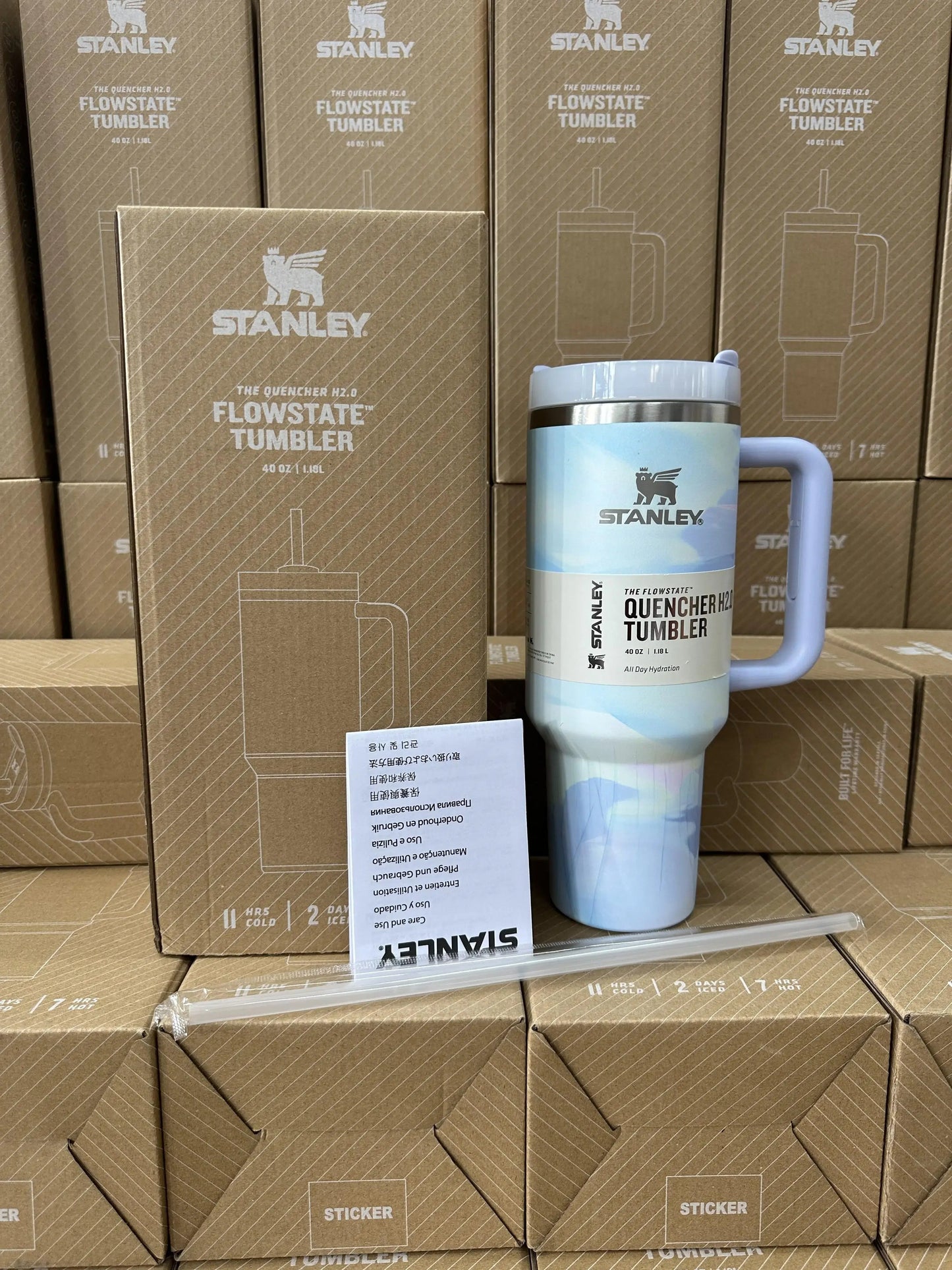 Stanley Adventure Quencher H2.0 Tumbler Black Glow