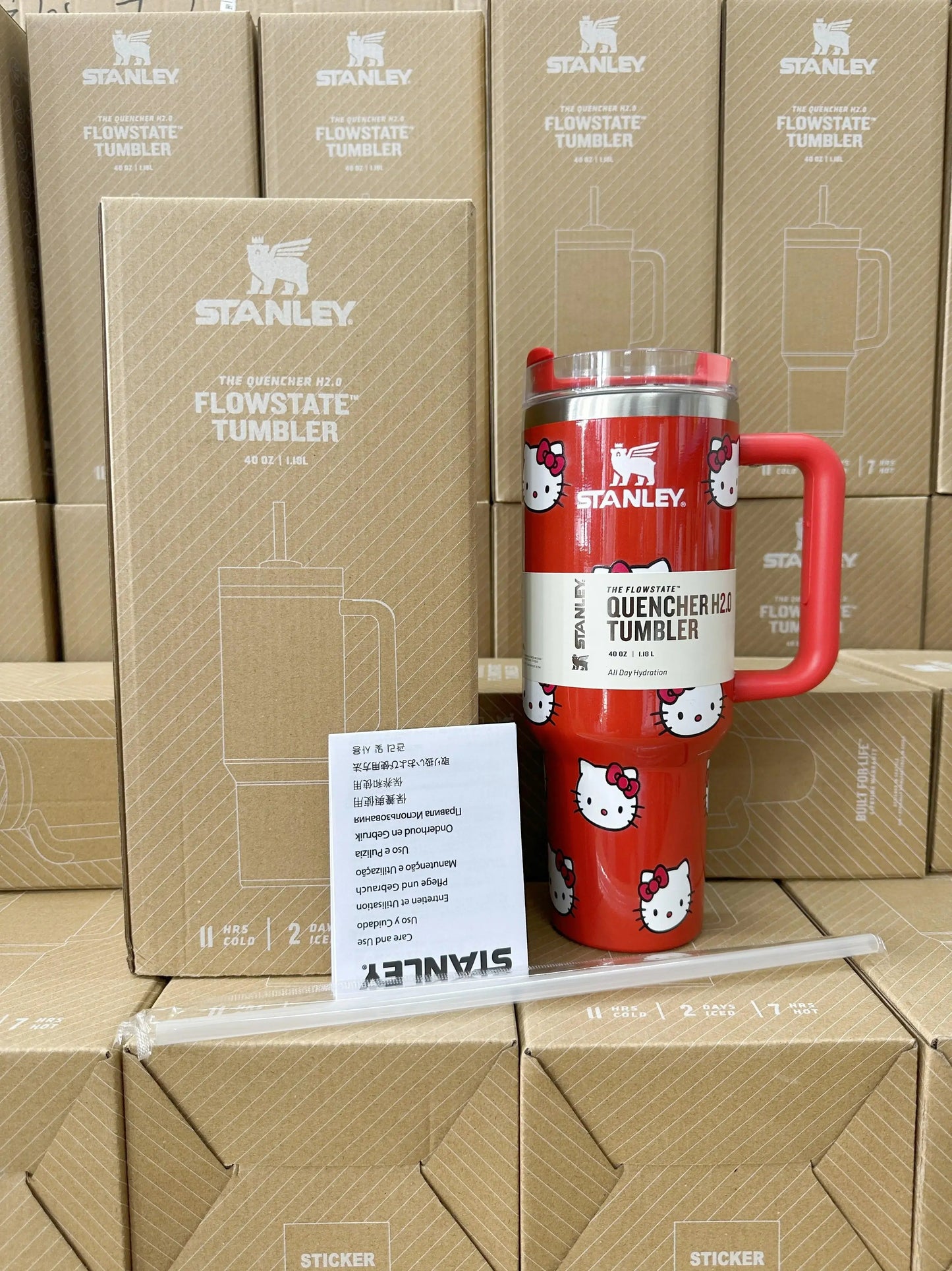 Stanley Flower quencher 40 OZ Cup Tumbler