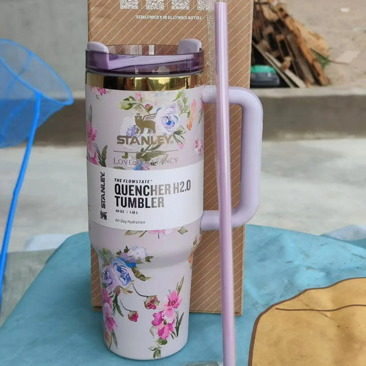 Stanley 40oz Flower quencher 40 OZ Tumbler