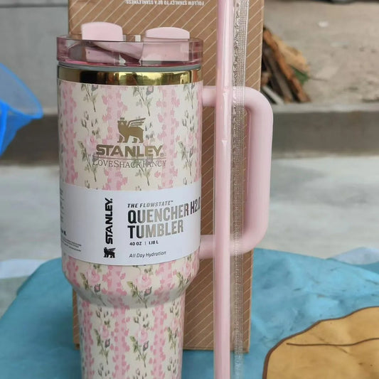 Stanley 40oz Flower quencher 40 OZ Tumbler